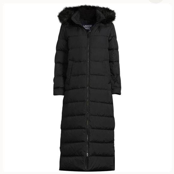 Land's End Women's Maxi 600 Down Coat - Picture 1 of 1